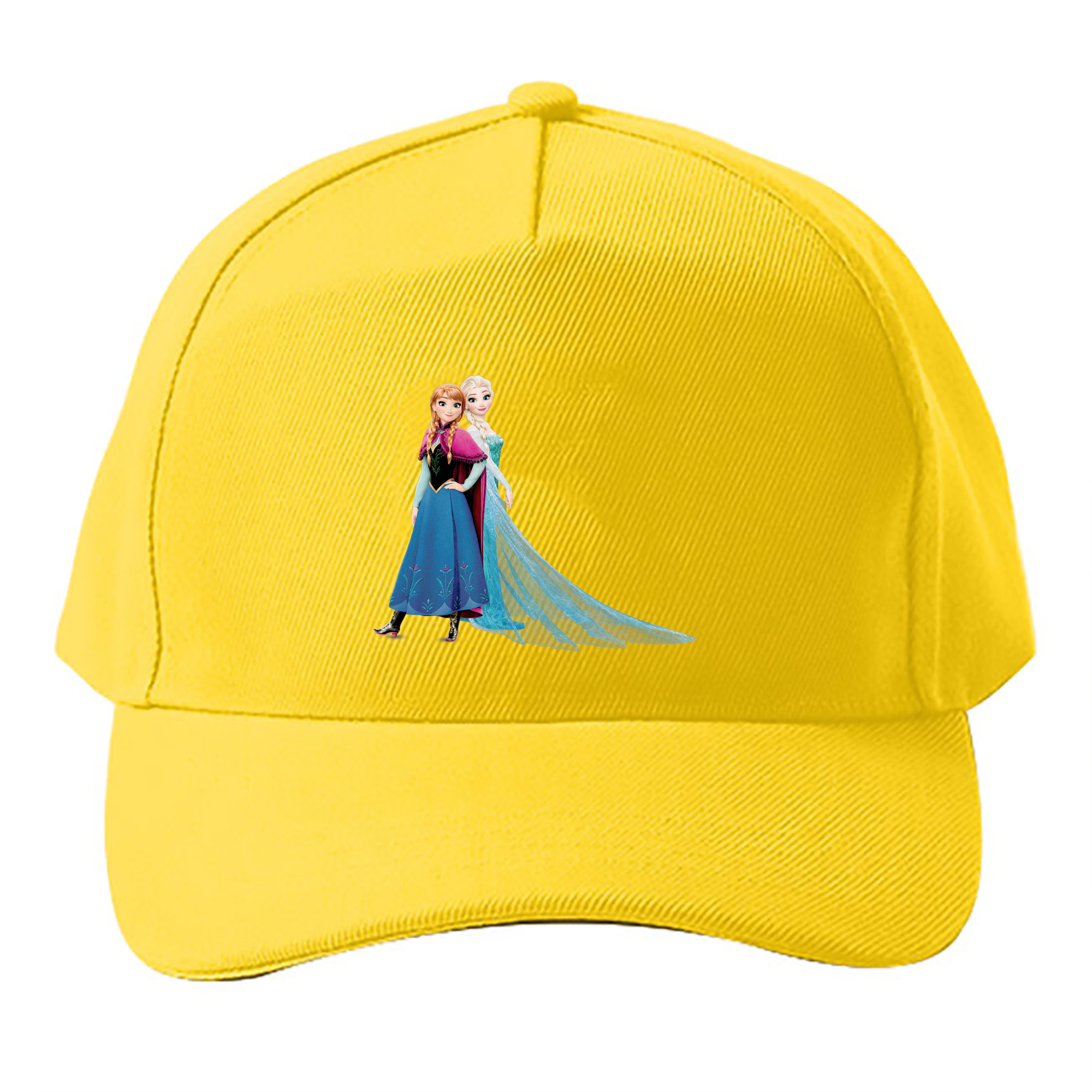 （画像用） アナと雪の女王 アンナ エルサ Frozen Anna Elsa ベースボールキャップ 綿100％ 男女兼用 帽子 スポーツ